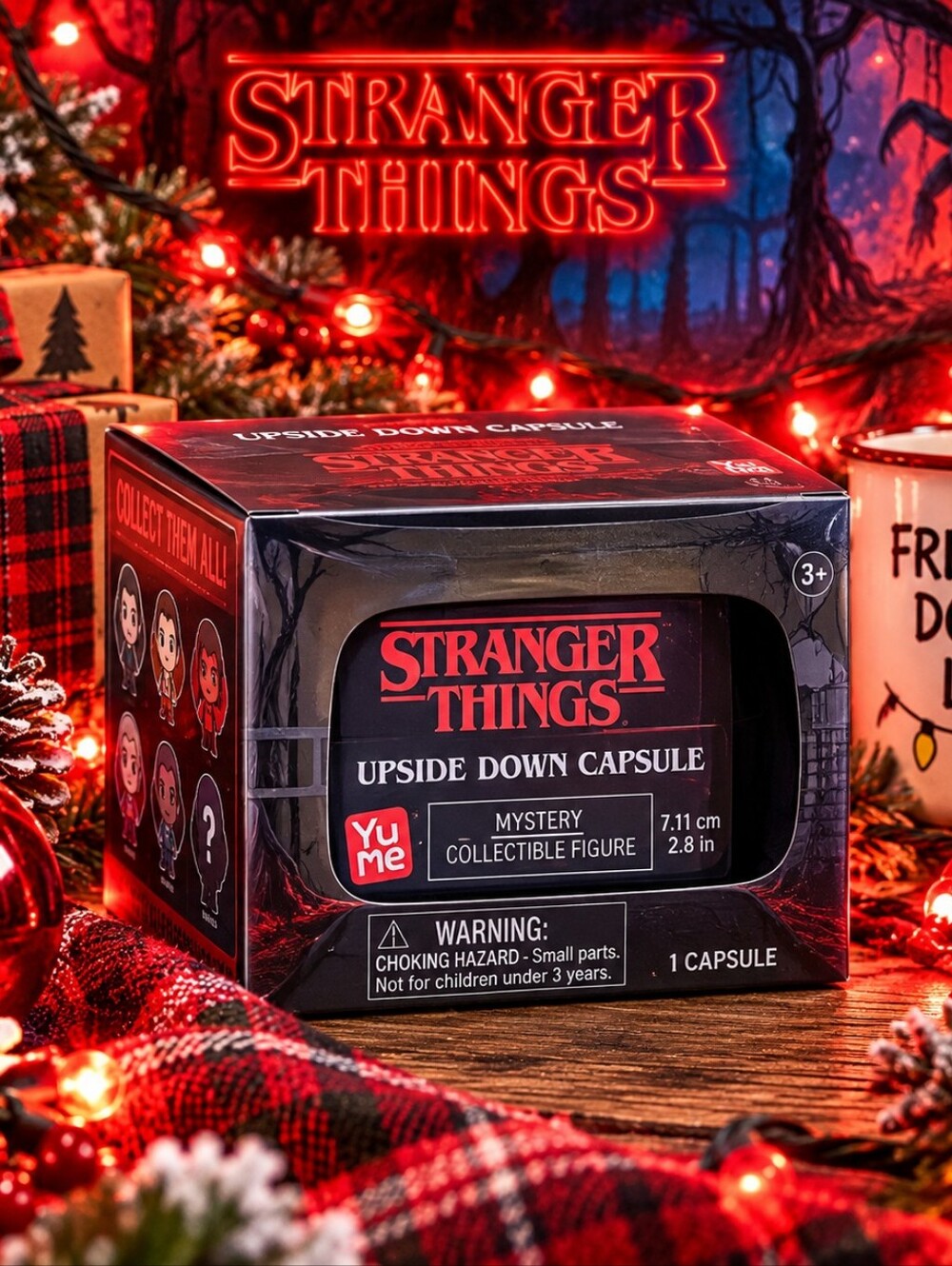 Stranger Things YuMe Mystery Upside Down Capsule NEW Factory Sealed